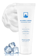 Alaska Aqua Cleansing Foam Hydrating Facial Cleanser w/Hyaluronic Acid | Skin-Balancing Face Cleanser for Women & Men | Moisturizing Cleanser Face Wash for Sensitive Skin (3.38 fl. oz)
