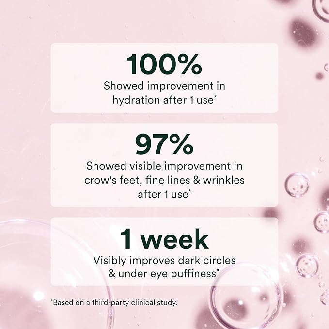 OSEA Ocean Eyes® Age-Defying Eye Serum - For Dark Circles, Puffiness - Cooling Roller Ball Applicator - Hyaluronic Acid, Peptides - Clean Skincare - Vegan & Cruelty-Free Anti-Aging Under Eye Treatment