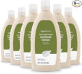 Amazon Basics Daily Moisturizing Oatmeal Body Lotion, Fragrance Free, Non-Comedogenic, Soothing Skin Protectant Moisturizer, 18 Fl Oz (Pack of 6) (Previously Solimo)