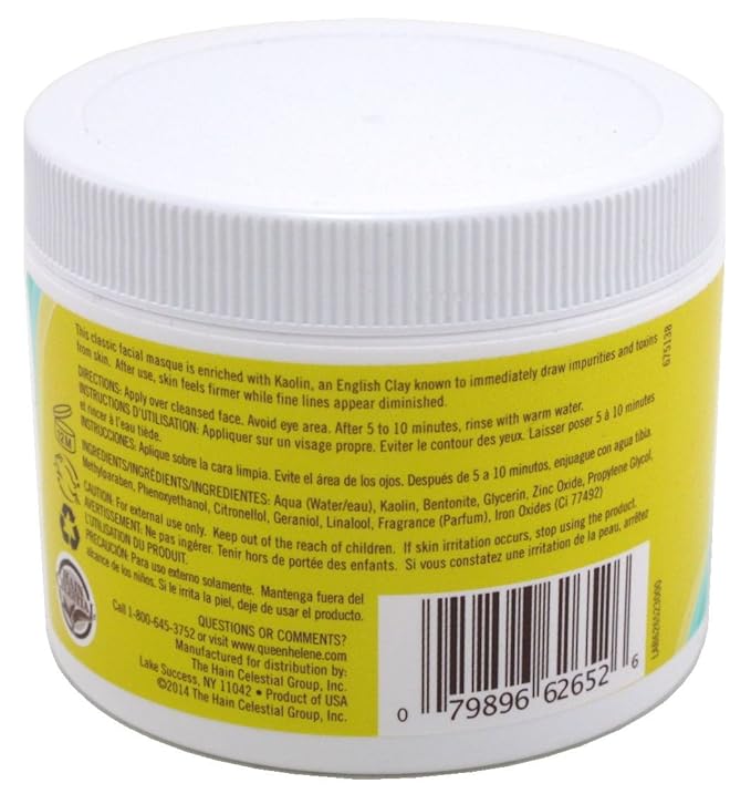 Queen Helene Masque Mud Pack 12 Ounce Jar (Pack of 3)