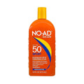 NO-AD SPF 50 SPORT Sunscreen Lotion | Hypoallergenic | Broad Spectrum UVA/UVB Protection | Water Resistant | Octinoxate & Oxybenzone Free with moisturizing Vitamin E and Aloe 16oz | Pack of 2