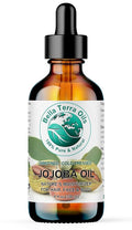 Bella Terra Oils - Organic Jojoba Oil 4 oz - Pure Essence of Organic Jojoba, Packed with Essential Fatty Acids & Chromium, Dive into the Best Body Oil Splendor