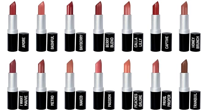 Mom's Secret Natural Lipstick, Made with Organic Ingredients, Rich in Vitamin E, Vegan, Paraben Free, Gluten Free, Cruelty Free, Made in the USA. 0.16 oz. (Bashful)