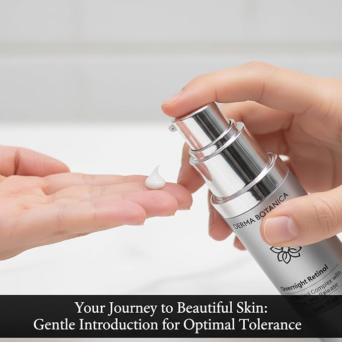 Overnight Retinol Serum,Derma Botanica Overnight Serum,Liposomal Retinol Serum,Synchronized Multi-Recovery Complex,Helps Nourish Skin for a Smoother,Formulated to be Gentle.(1pc)