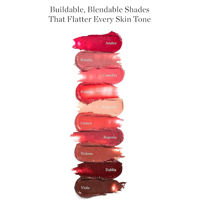 Ogee Tinted Sculpted Lip Oil - Lip Stain Made with 100% Organic Coconut Oil, Jojoba Oil, and Vitamin E - Best as Lip Balm, Lip Color or Lip Treatment - ROSALIA