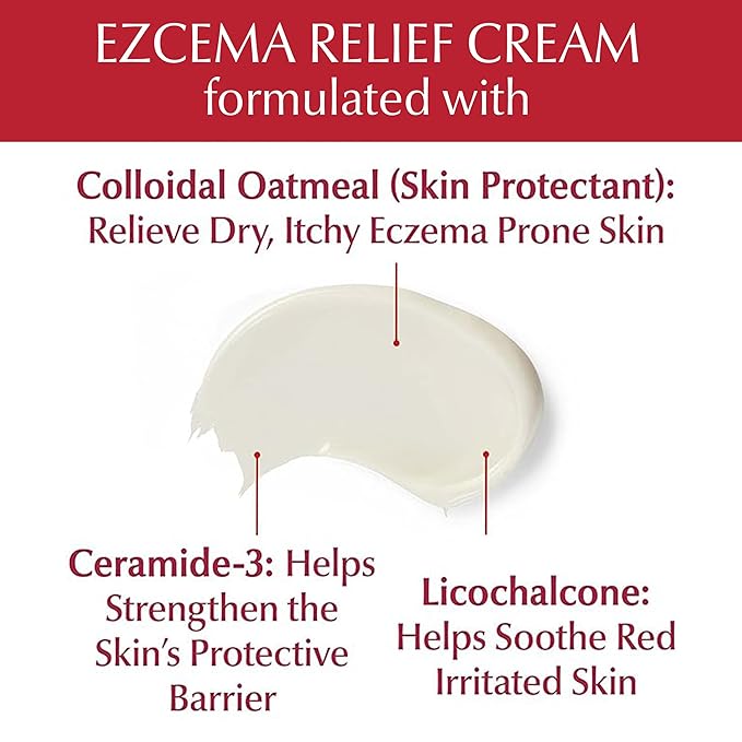 Eucerin Skin Care Set, Advanced Repair Lotion, Unscented Body Lotion for Dry Skin, 16.9 Fl Oz Eczema Relief Body Cream, Eczema Cream with Colloidal Oatmeal (Skin Protectant), 8 Oz