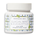 Beekman 1802 Whipped Body Cream – Rich Body Butter & Moisturizing Body Cream, Goat Milk Lotion, Shea Butter & Vitamin E, Hydrating Body Moisturizer for Dry Skin - Glacial Mint & Eucalyptus 8 oz