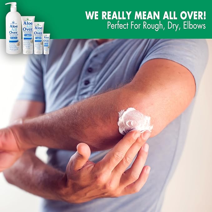 Miracle of Aloe Aloe All Over Super Moisturizing Dry Skin Lotion (12-Pack, 1 oz) - Made with 72% UltraAloe Aloe Vera Gel. Safe for Everyone: Men, Women, Kids. Restores Dry Skin Fast