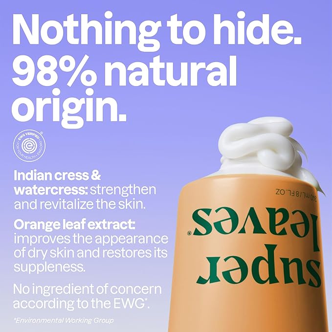 ATTITUDE Body Lotion, EWG Verified, Vegan & Cruelty-Free, Hydrating Moisturizer for Dry Skin, Non-Greasy, Skin Care, Orange Blossom & Eucalyptus, 8 Fl Oz