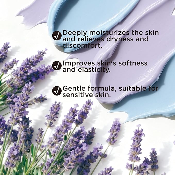 Lavender Whipped Body Butter, Shea Body Butter for Wome Dry Skin, Natural Lavendera Lotion for Body Moisturizer-Deep Moisturizing and Softening-3.4 floz+6.8 floz(100ml+200ml)