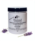 Handmade Luxurious Emulsified Body butter with Shea, Kokum & Cocoa butter based with natural oils - non greasy, moisturizing, Rich (Lavender)