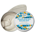 WILD OAK Dead Sea Healing Mud Clay Mask for Face | 2% Niacinamide, Calendula & Zinc Oxide | Paraben & Sulphate Free | Blemishes, Evens Skin Tone, Enhances Radiance | For All Skin Types | 3.52 oz