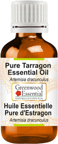 Greenwood Essential Pure Tarragon Essential Oil (Artemisia Dracunculus) Steam Distilled 100ml (3.38 oz)