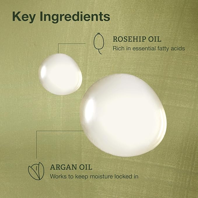 Botanics Organic Hydrating Face Oil - Nourishing Daily Facial Oil with Argan & Rosehip - Lightweight, Non-Greasy Formula for Dry & Sensitive Skin - Vegan & Cruelty-Free (0.84 Fl Oz)