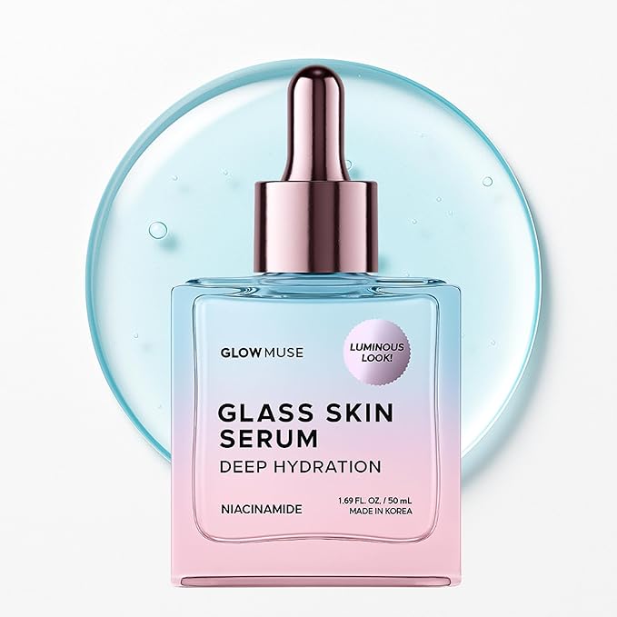 Niacinamide Face Serum – Dermatologist Tested, Anti-Aging, Korean Skin Care – Deep Hydration for Glass Skin, Calms Redness, Refines Pores – Clean Vegan Beauty – 1.69 Fl Oz