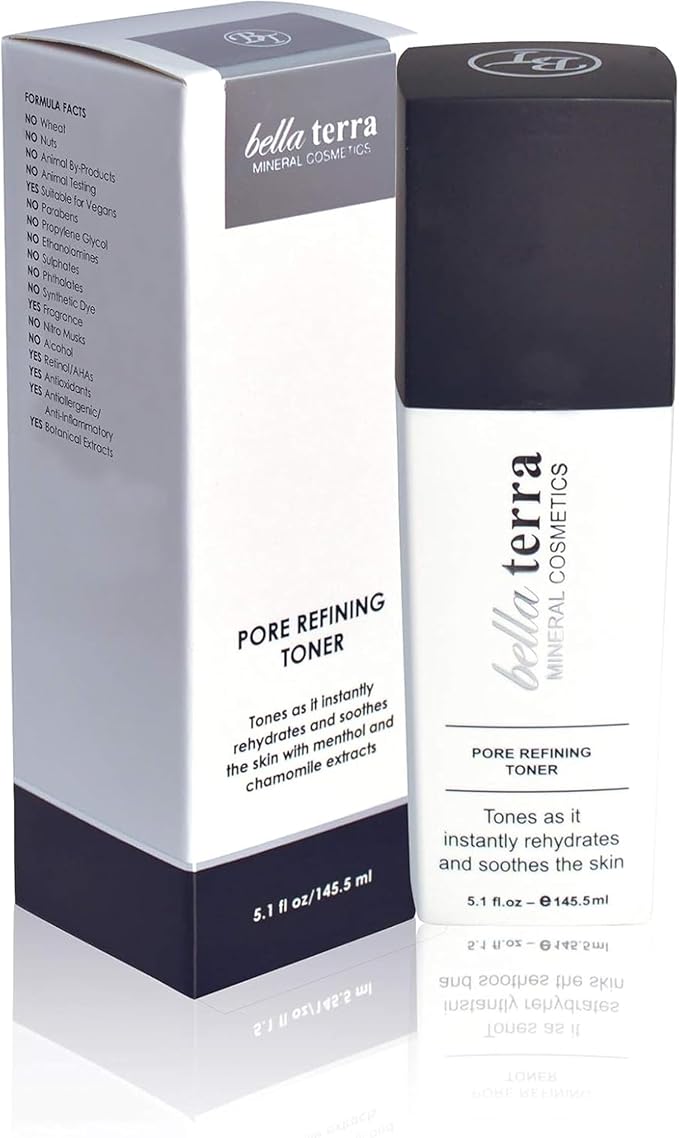 Bellaterra Cosmetics Toner with Salicylic Acid – Hydrating Astringent Essence for All Skin Types – Exfoliating, Pore-Refining, and Makeup Prep Solution – with Coconut Water & Witch Hazel