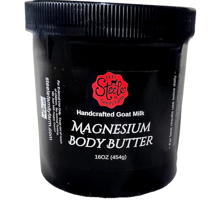 Magnesium Body Butter, 16 ounce or 6 ounce