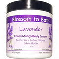 Blossom to Bath Lavender Cocoa Mango Body Cream (8 Ounce) - Pure Essential Oil Fragrance - Feels Like A Lotion And Works Like A Butter with a Relaxing Comforting Scent