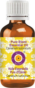 dève herbes Elemi Essential Oil (Canarium luzonicum) Pure | Non-Sticky | Non-Greasy | Lightweight | Men & Women | All Skin Types | Steam Distilled 15ml (0.5 oz)