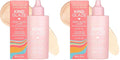 Pacifica Makeup Primer – Kind Glaze Dewy Glow Layer, Hydrating Primer with Vegan Collagen, Squalane & Ceramides for Soft-Focus Radiance, Vegan & Cruelty-Free, 1 fl oz (Pack of 2)