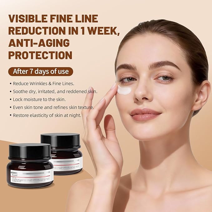 Korean Eye Cream for Dark Circles & Puffiness, 1.06oz Hydrating Under Eye Moisturizer for Fine Lines, Firming, Brightening & Smooth Skin – Lightweight, Gentle Daily Anti-Aging Eye Treatment