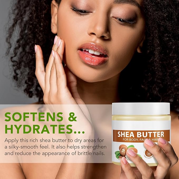 ITSDAWN Shea Butter Raw Organic, 7.8 Oz Raw Unrefined Shea Butter Lotion for Body, Face & Hair, Long-lasting Hydration Shea Butter Hand Cream