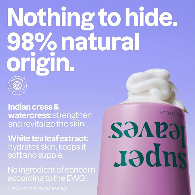 ATTITUDE Body Lotion, EWG Verified, Vegan & Cruelty-Free, Hydrating Moisturizer for Dry Skin, Non-Greasy, Skin Care, Coconut & Wild Berries, 8 Fl Oz