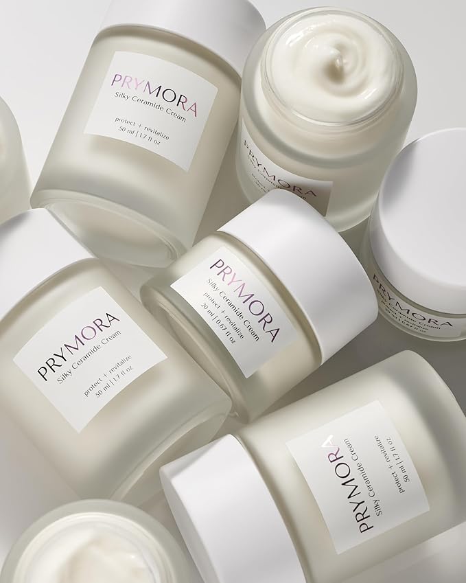 Mini Silky Ceramide Cream | Protect + Revitalize | Restores Skin Barrier & Hydrates, Peptides & Glow-Boosting Nutrients | Travel Size