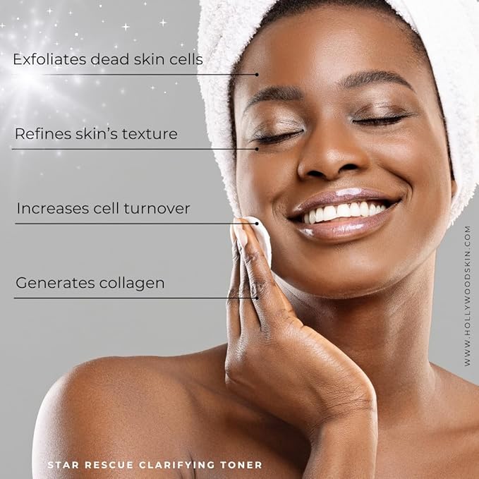 Clarifying Toner - Sweden’s #1 skin care brand* Glow BHA + PHA Pore-Tight Facial Toner - Mild Exfoliating Toner with Hyaluronic Acid, Green Tea, Citric Acid + Tea Tree. 120ml