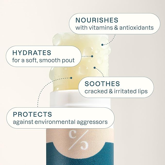 Cliganic Organic Lip Balm 2 Pack - Tropical Twist