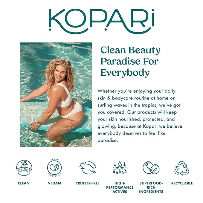 Kopari Ultra Restore Body Butter, Whipped Lightweight Formula, Hyaluronic Acid & Mango Butter, Deep Long-Lasting Moisture, Tahitian Vanilla 7.7 oz