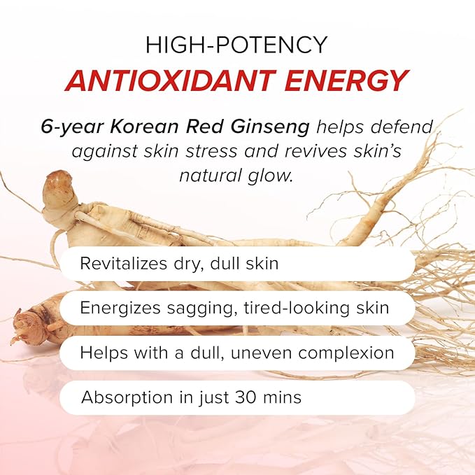 Mary&May Vegan Collagen Red Ginseng Mask - Face Sheet Hydrogel Mask - Low Molecular Collagen, Niacinamide, Centella - Revitalizing, Firming, Hydrating Korean Skincare for Dull & Tired Skin, 4 Sheets
