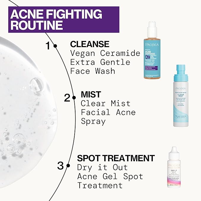 Pacifica, Face Wash Acne Defense, 5.8 Fl Oz