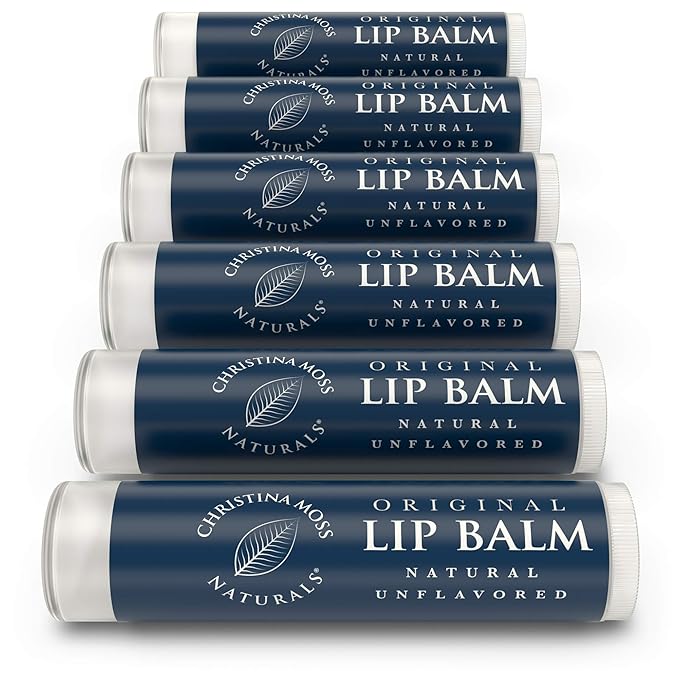 Christina Moss Naturals Lip Balm, Natural and Organic Ingredients