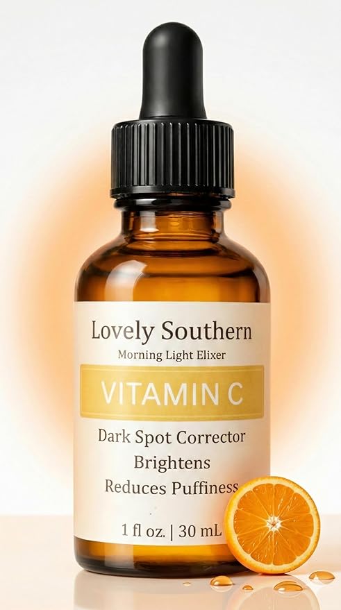 Luxury Vitamin C Serum with Alpha Arbutin – Advanced Dark Spot & Hyperpigmentation Corrector – Brightens & Evens Skin Tone – Small Batch, USA Made Skincare – 1 oz
