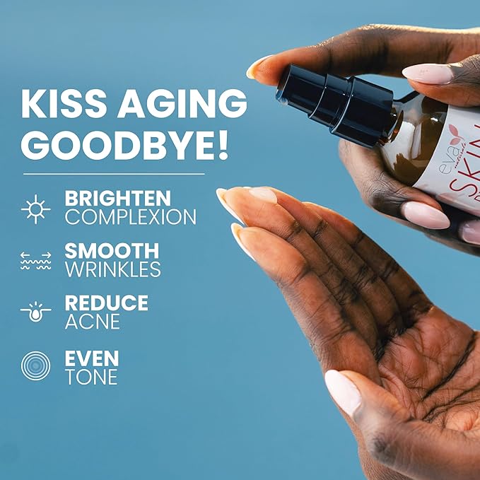 Retinol Serum for Face with Hyaluronic Acid – Lightweight Night Serum for Smoother, Radiant-Looking Skin – Improves the Appearance of Fine Lines & Uneven Tone – 2 oz