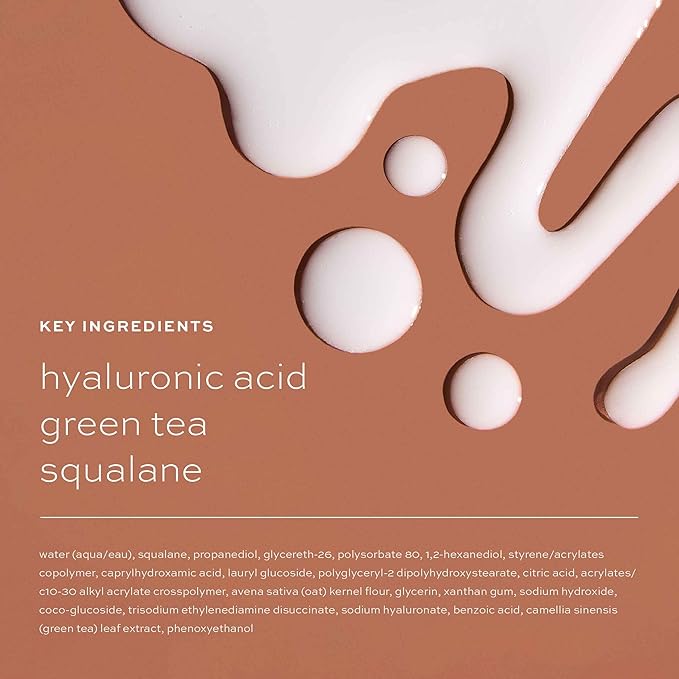 ITK Hydrating Hyaluronic Acid Milky Face Toner for Dry Skin + Redness with Green Tea + Squalane - Prep, Tone + Calm Skin for Women - Soothing Vegan Moisturizing Facial Toner - 5 oz.