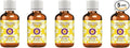Deve Herbes Pure Garlic Essential Oil (Allium sativum) Steam Distilled (Pack of Five) 100ml X 5 (16.9 oz)