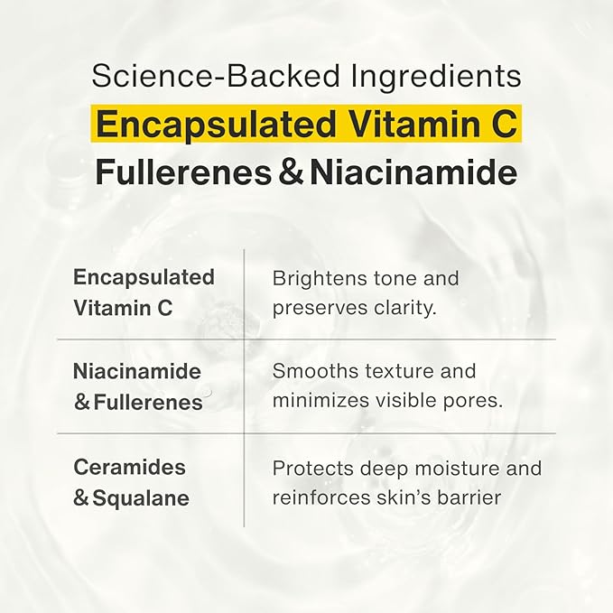 Capsule Serum with New Packaging,BEAUTY SERUM WITH VITAMIN C, V Serum, 1.0 fl oz (30 ml), Vitamin C Derivative, Concentrate, Rough, Dullness, Dry