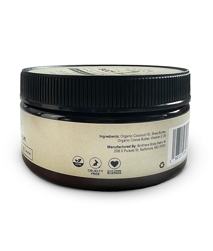 Cocoa, Shea, & Coconut Body Butter | All Natural Moisturizer for Dry Skin | Cocoa Butter for Deep Hydration | Body Balm for Men & Women | 6.3 oz