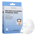 Melting Hydrogel Face Mask with Hyaluronic Acid – Deep Hydration & Pore Tightening, Glass Skin Look – Dermatologist Tested, Anti Aging Korean Skin Care, Vegan, Clean Beauty – Pack of 5