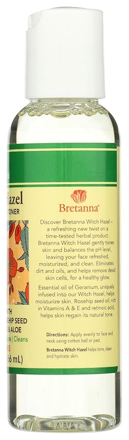 Witch Hazel Toner Geranium Rosehip, 2.25 fl oz