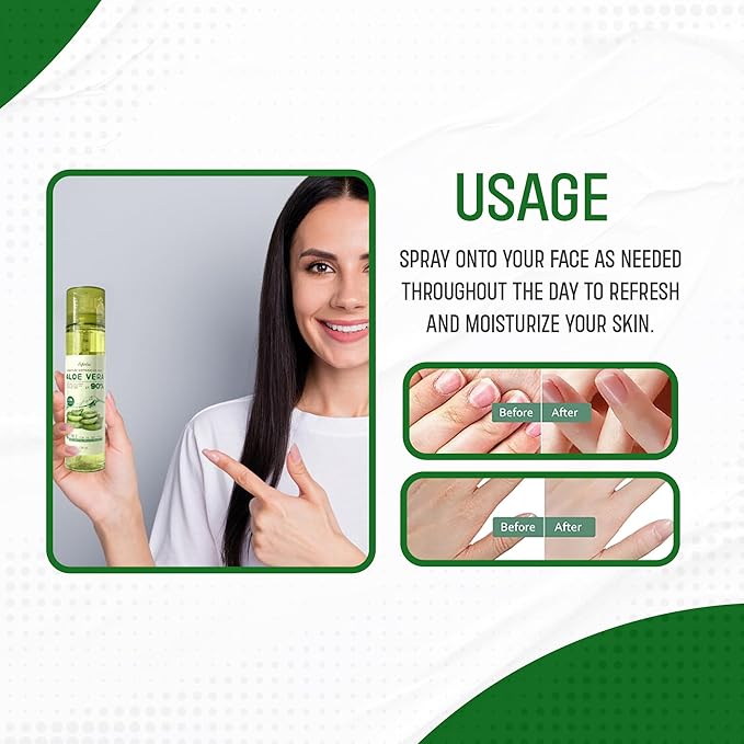 esfolio Collagen or Aloe Vera Daily Hydrating Face Mist Moisturizing Facial Spray Lightweight Skin Refresh Spray Fine Mist Daily Skincare Hydration Routine Korean Beauty 5.07 fl oz (Aloe Vera)