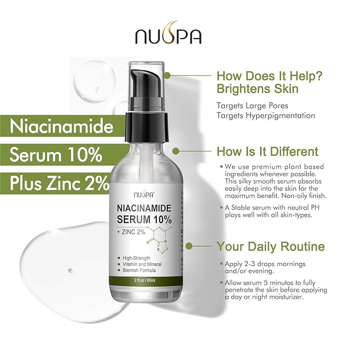 Organic Vitamin C Serum for Face Neck Eyes with Hyaluronic Acid Dark Benifits for Circles Age Spots Pore Cleanser Acne Scars Sun Damage Corrector Plump Skin Organic Anti Aging Serum (60ML)