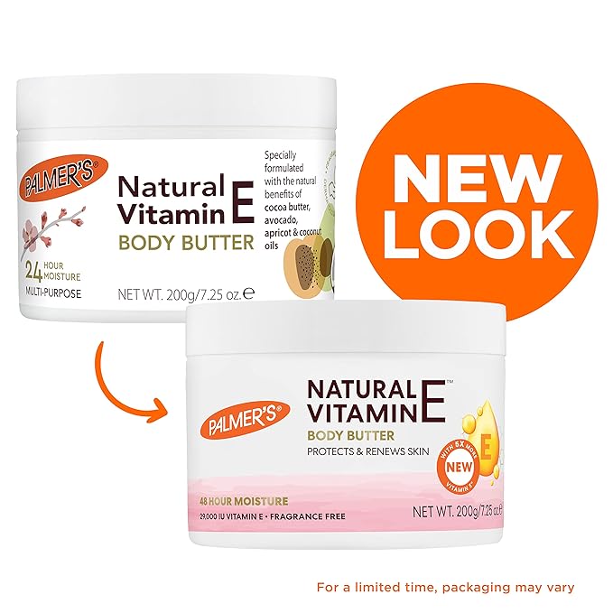 Palmer's Natural Vitamin E Body Butter, 7.25 Ounce