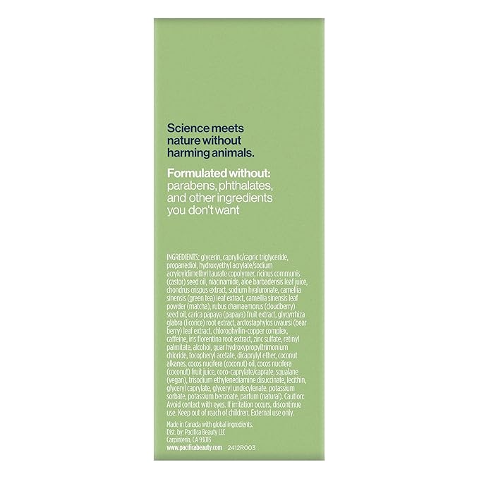 Pacifica Stress Rehab Redness & Pore Clarifying Face Mask, Niacinamide & Caffeine Facial Mask for Redness Relief, Pore Minimizer for Oily Skin, Clean Beauty Vegan & Cruelty-Free, 2 Fl Oz