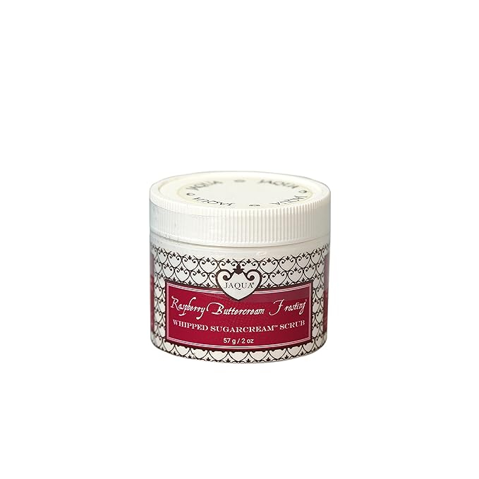 Jaqua Raspberry Buttercream Frosting Whipped Organic Sugar Scrub