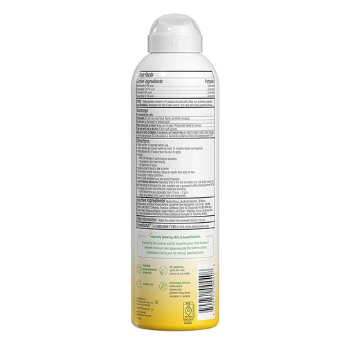 Alba Botanica Sensitive Sunscreen Spray SPF 70, 5 Oz