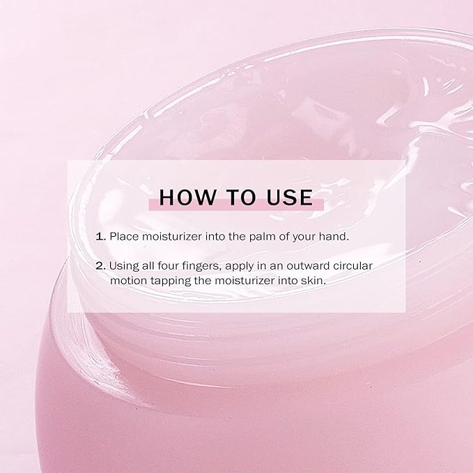 Saturday Skin Waterfall Glacier Water Face Cream – Oil Free Korean Face Moisturizer for Oily Skin, Lightweight Gel Face Moisturizer & Cute Moisturizer, Day & Night Korean Night Cream(1.69 Fl Oz/50ml)