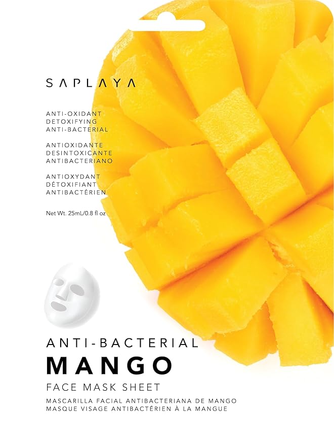 Saplaya K-Beauty Facial Skincare Natural Beauty Multi-Pack Face Sheet Masks Balanced Skin Care Made In South Korea (Superfood (Pumpkin, Coconut, Cucumber, Vitamin-C, Aloe, Rice))